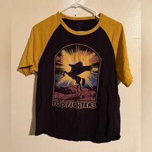 Foo Fighters Black And Yellow Shirt